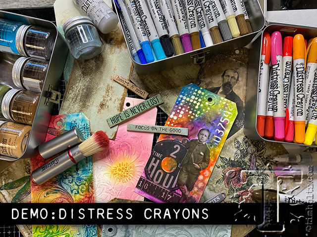 Demo: Distress Crayons